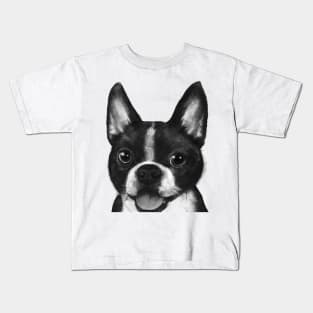 Boston Terrier Kids T-Shirt